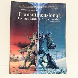 Teenage Mutant Ninja Turtles RPG Adventures Ser.: Transdimensional 1st Printing